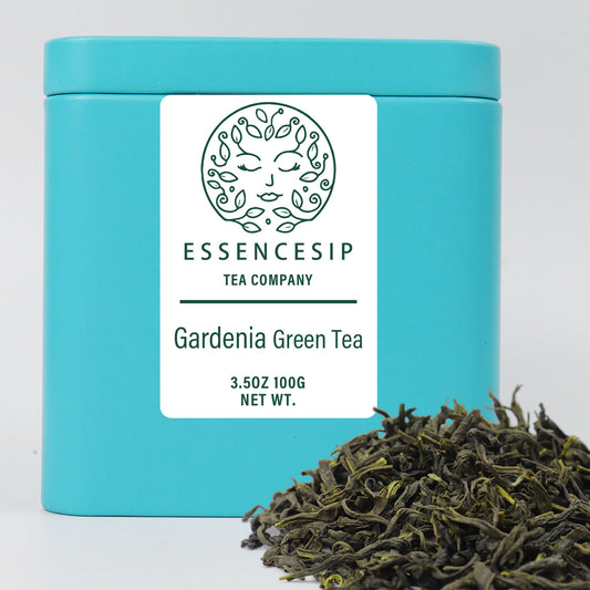 ESSENCESIP Gardenia Green Tea 3.5 oz, Loose Leaf 100g