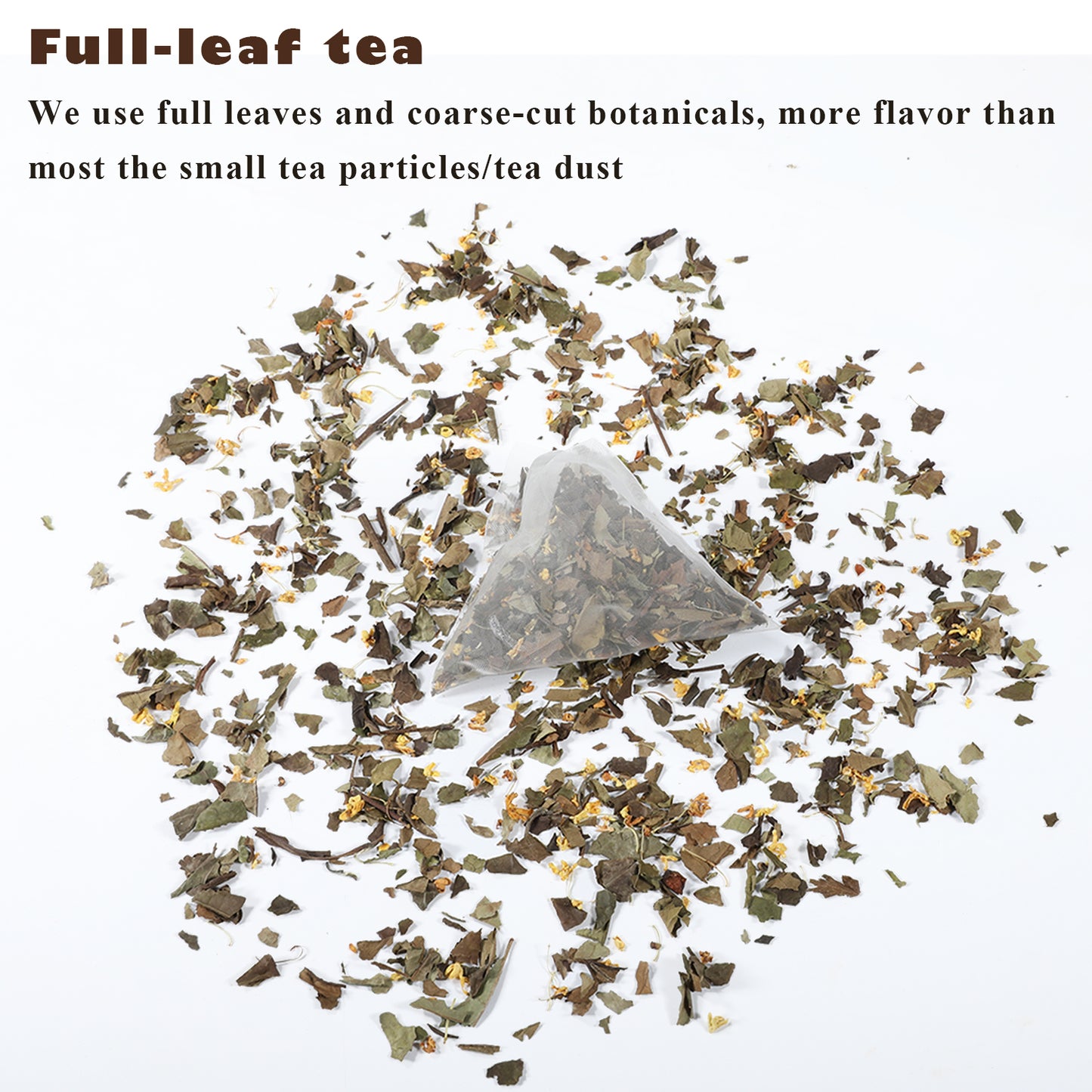 ESSENCESIP Organic Osmanthus White Tea Bags | Osmanthus Flower Aroma | 30 Sachets